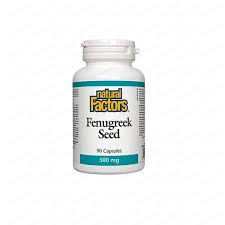 NATURAL FACTORS FENUGREEK SEED 500MG