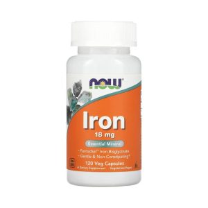 NOW IRON 18MG